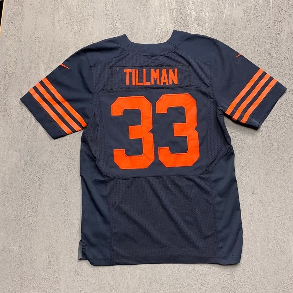 Nike Chicago Bears Charles Tillman Jersey Mens 44 Navy Blue